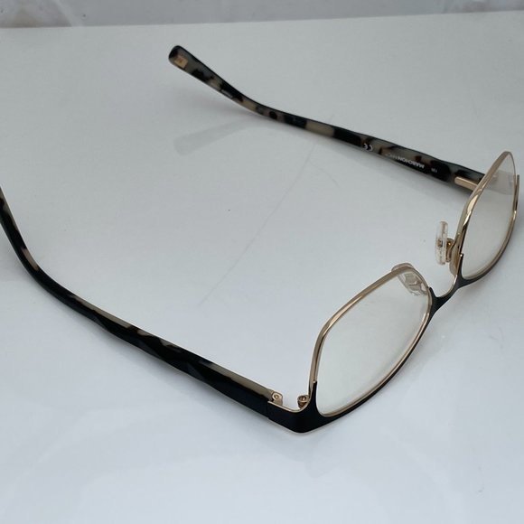 Marchon NYC Women Glasses Frame M-SURREY Black/Gol - Picture 9 of 15